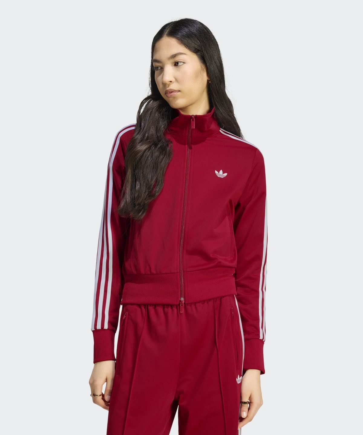 아디다스(ADIDAS) 파이어버드 클래식 트랙탑 - 팀빅토리레드:화이트 / KV9553