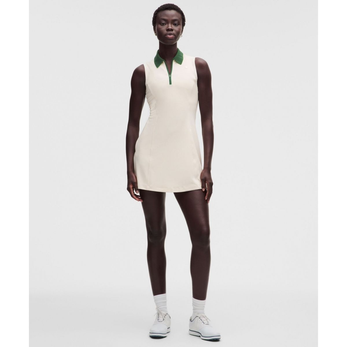 룰루레몬(LULULEMON) 슬리브리스 골프 폴로 드레스  LTIV IVYG