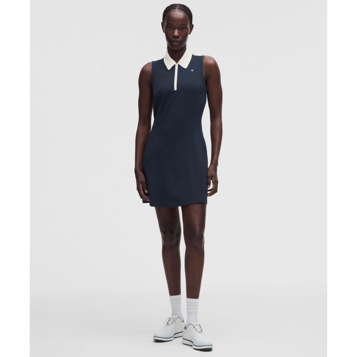 룰루레몬(LULULEMON) 슬리브리스 골프 폴로 드레스  TRNV LTIV