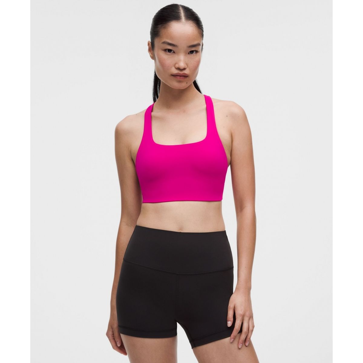 룰루레몬(LULULEMON) 올타임 히어로 스포츠 브라 *미디엄 서포트, B C컵  PFRE