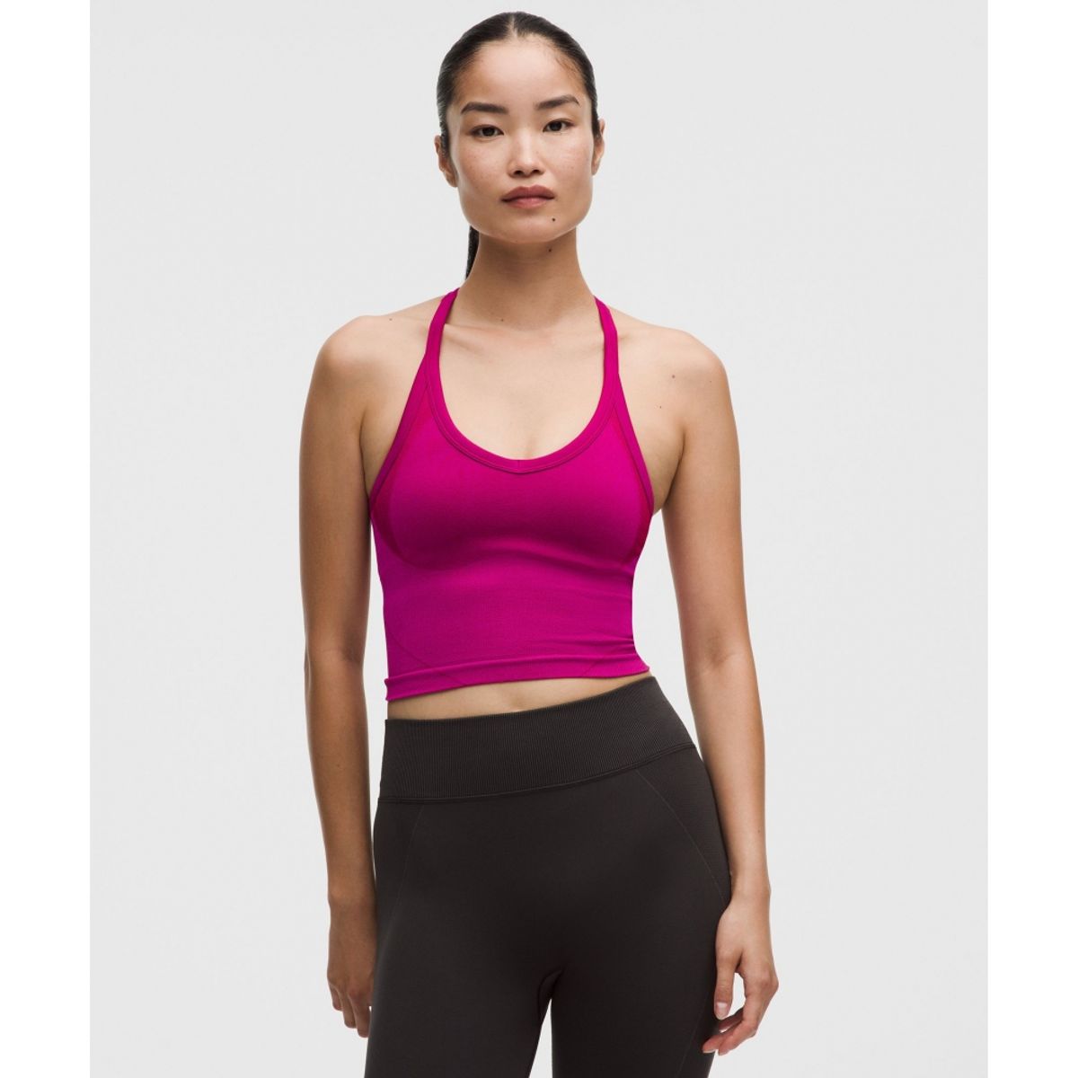 룰루레몬(LULULEMON) 겟 로우 크로스백 트레이닝 탱크탑 *라이트 서포트, B C컵