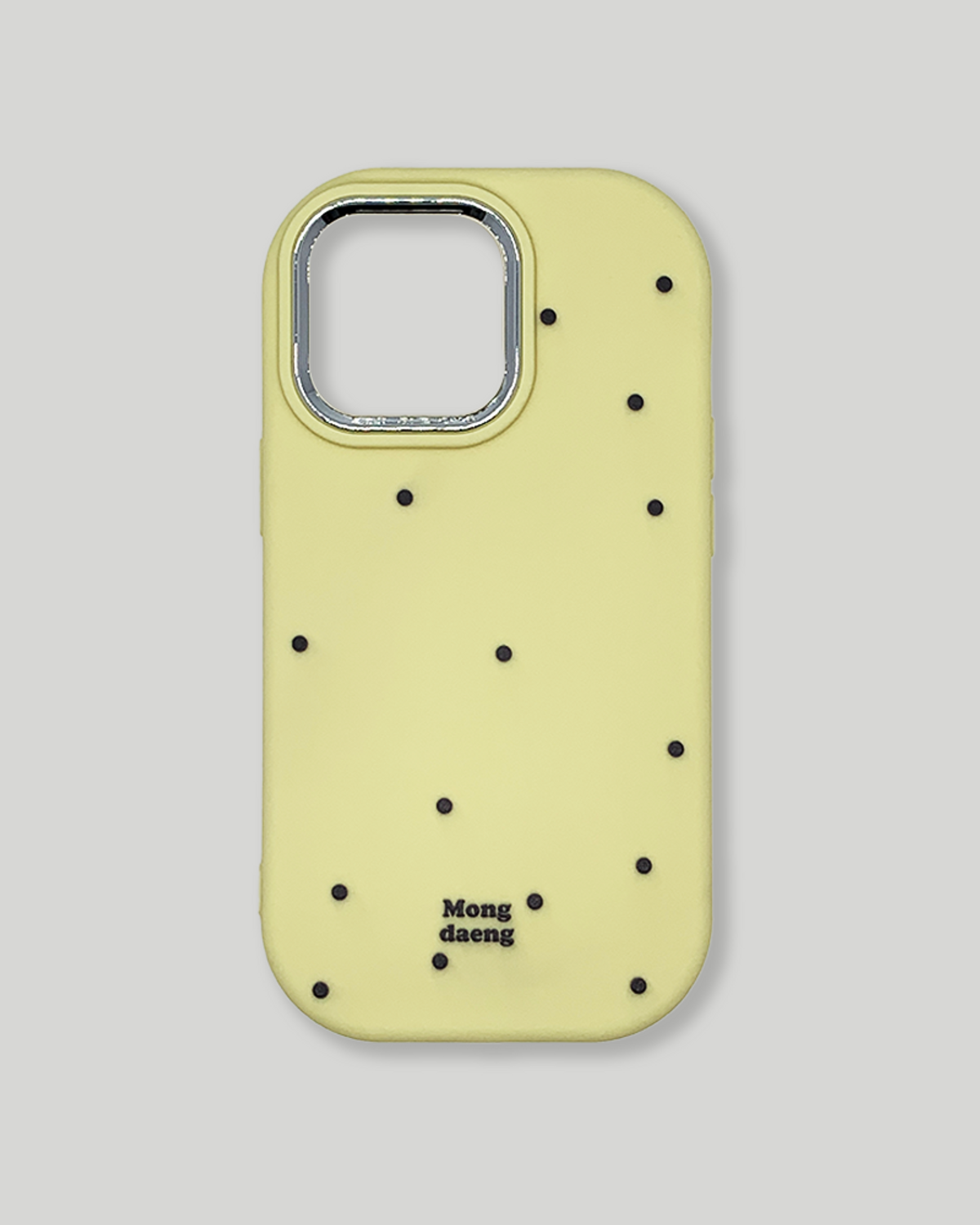 몽댕(MONGDAENG) lemon dots case 레몬 도트 아이폰 케이스