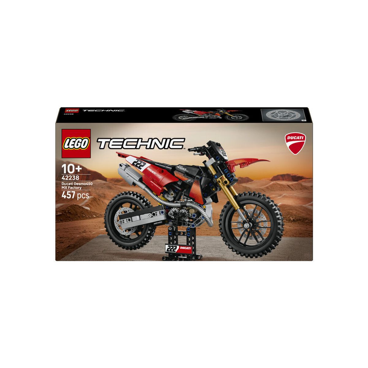 레고(LEGO) 레고 테크닉 42238 Ducati Desmo450 MX Factory 모터사이클 [레고공식]