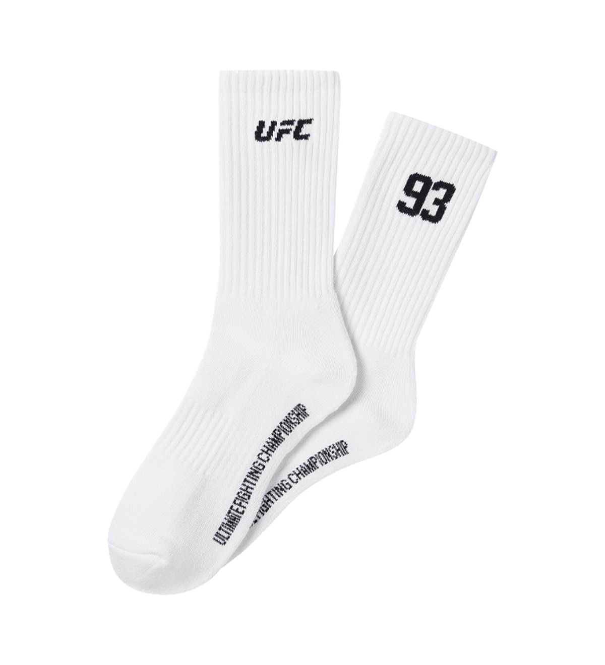 유에프씨 스포츠(UFC SPORT) UFC 고딕 93 크루 삭스 (2PACK) 화이트 U2SCX3302WH