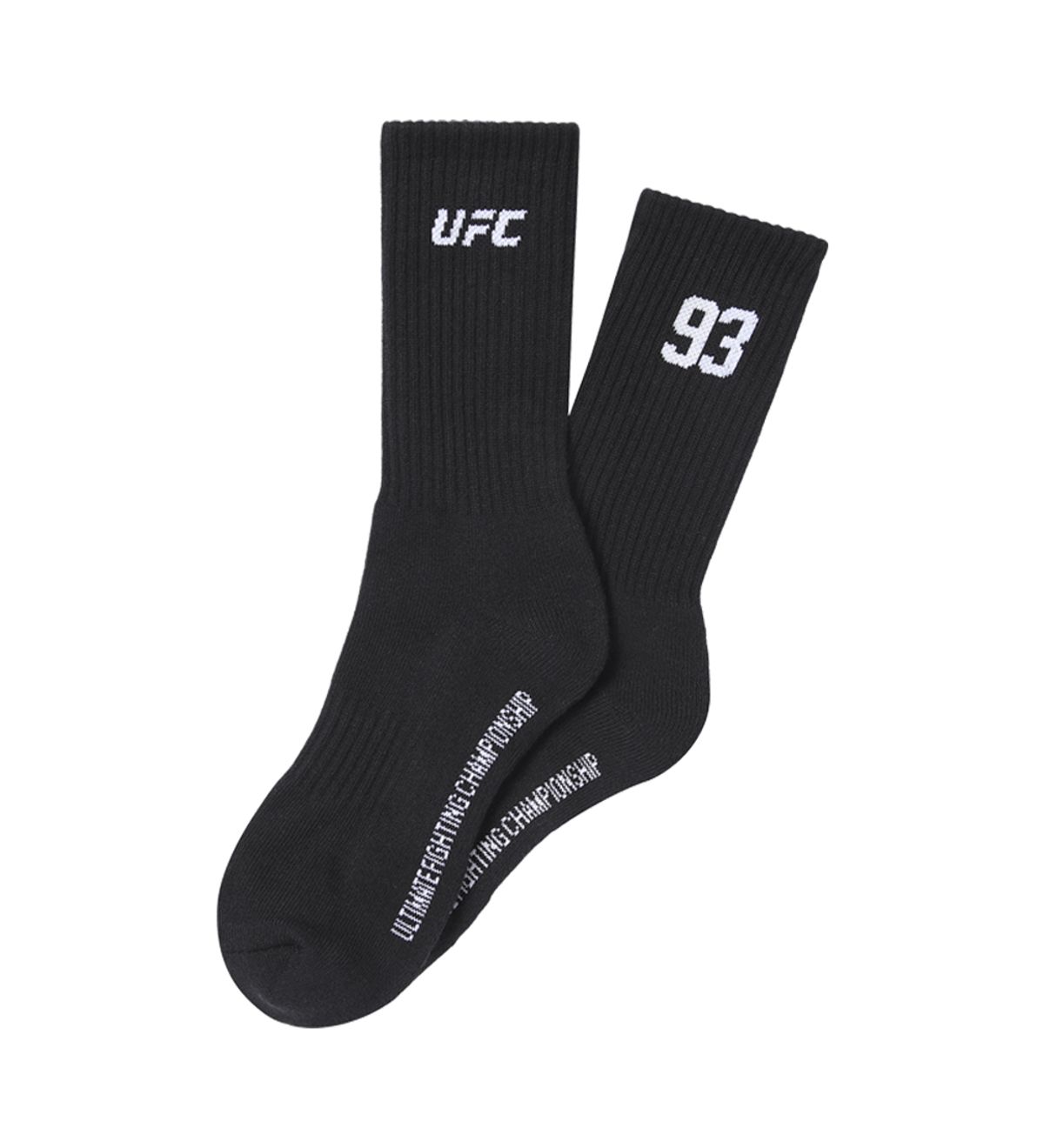 유에프씨 스포츠(UFC SPORT) UFC 고딕 93 크루 삭스 (2PACK) 블랙 U2SCX3302BK