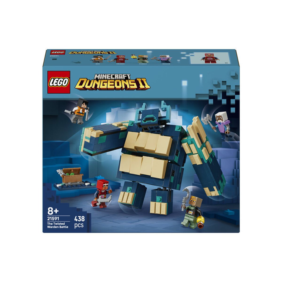 레고(LEGO) 레고 마인크래프트 21591 뒤틀린 워든 전투 [레고공식]