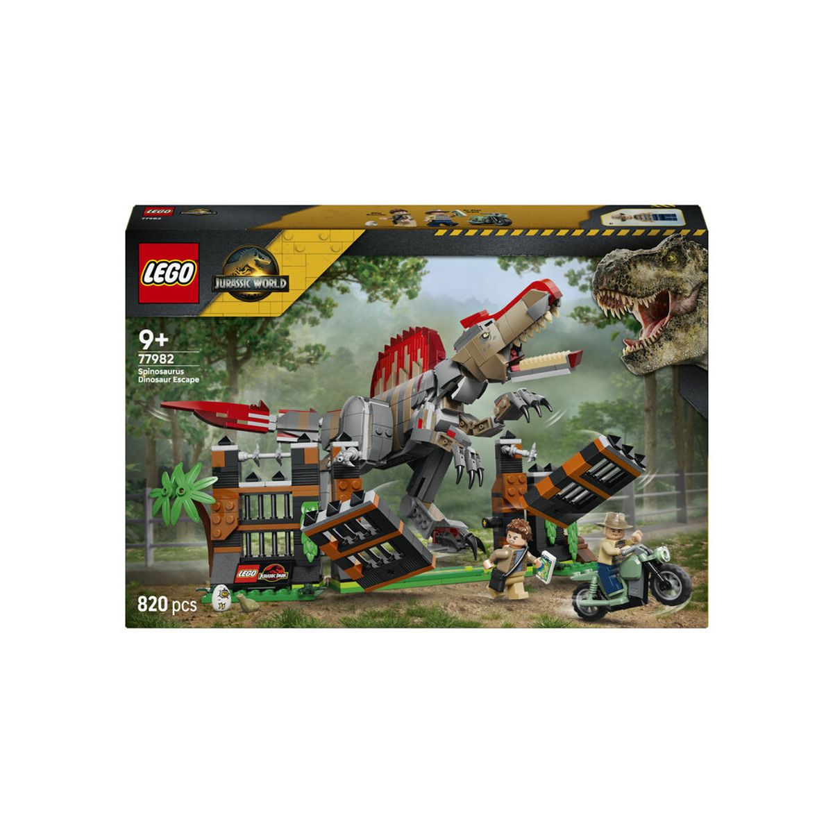 레고(LEGO) 레고 쥬라기월드 77982 스피노사우루스 공룡 탈출 [레고공식]