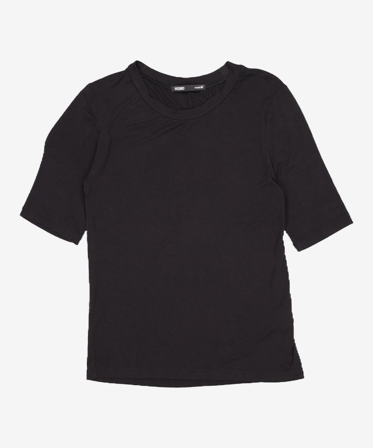 미쏘(MIXXO) 레이온 기본 반팔 티셔츠 MIWHWD430A M