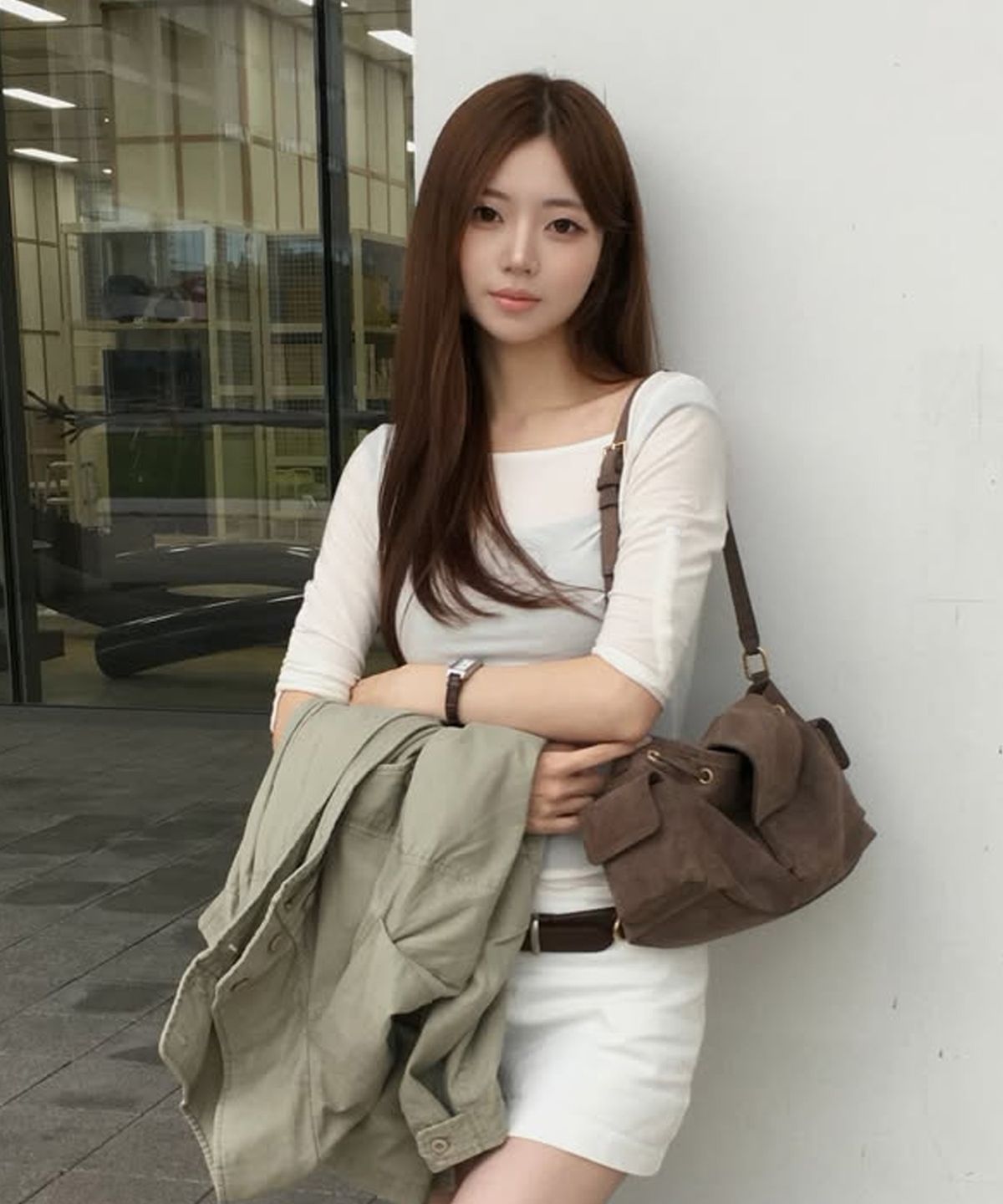 찰스앤키스(CHARLES & KEITH) 노앤 사이드 포켓 버킷백 CK2-10160273-1