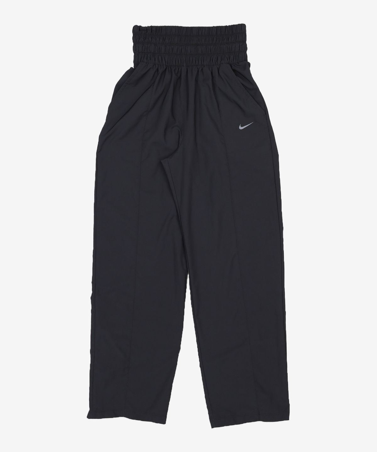 나이키(NIKE) 드라이 핏 원 울트라 하이웨이스트 팬츠 W - 블랙:화이트 / FB5019-010 XXS