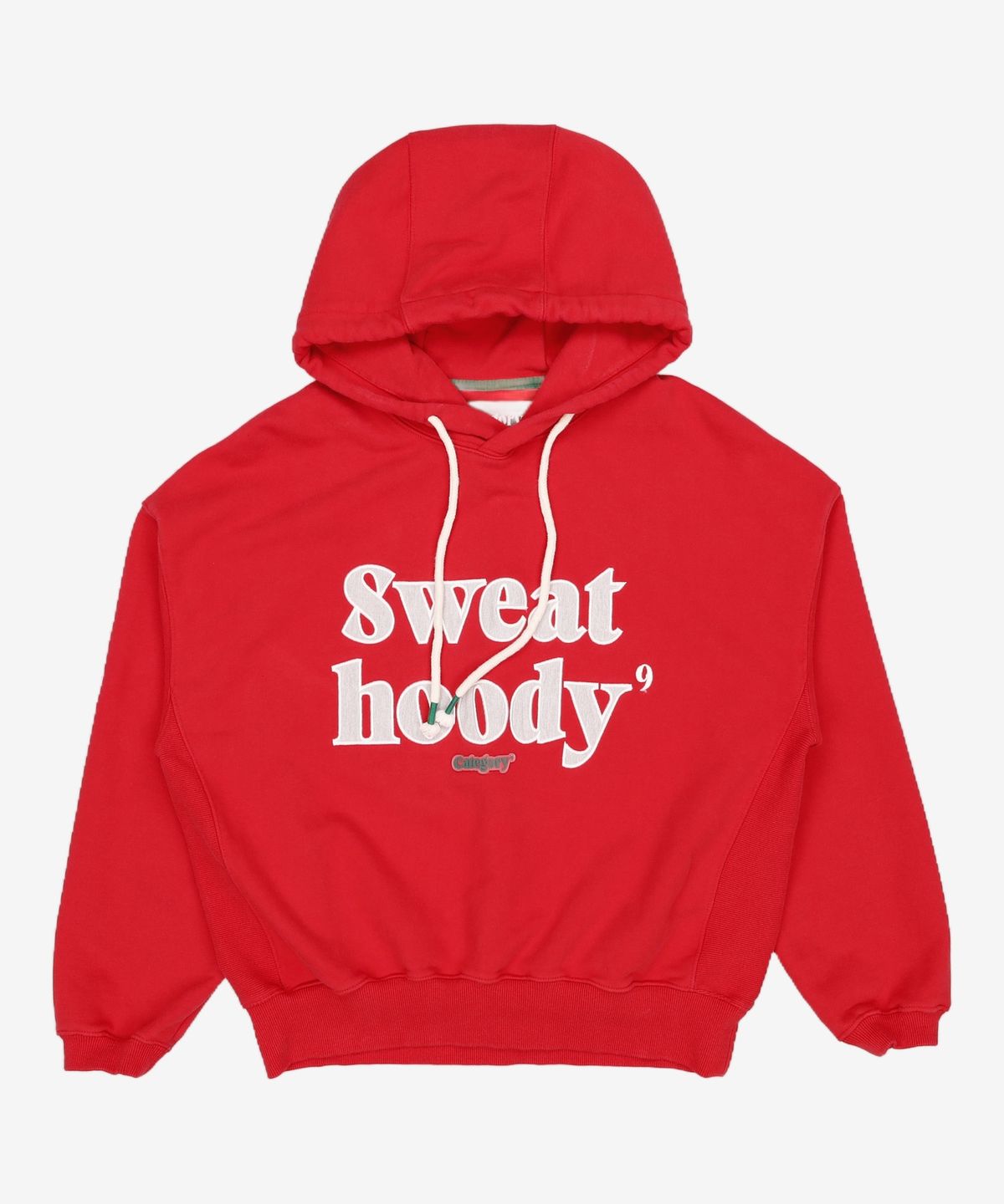 카테고리9(CATEGORY9) SWEAT HOODY_TOMATO RED 00S0