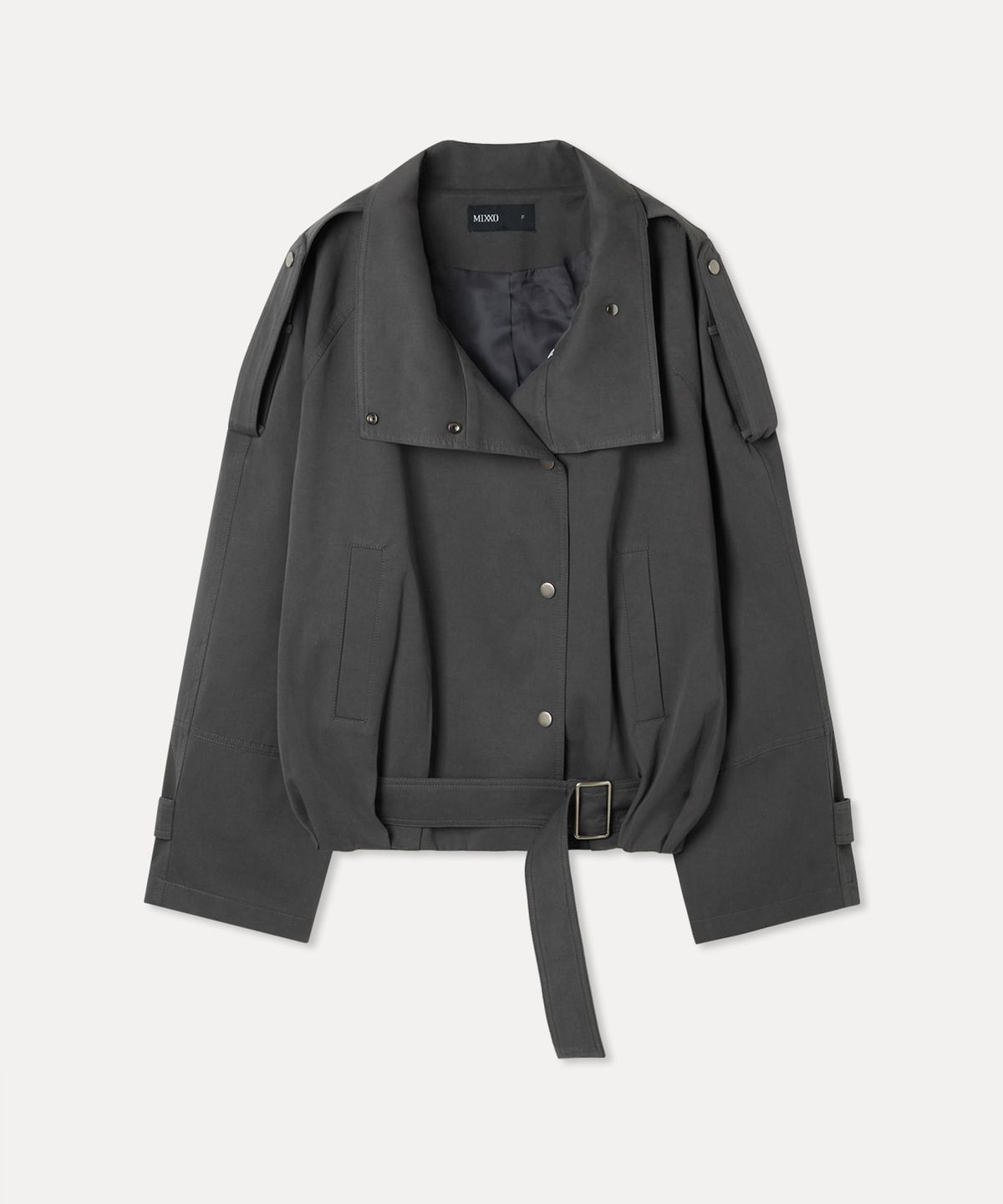 미쏘(MIXXO) 숏 버클 점퍼_MIWJJG91SS