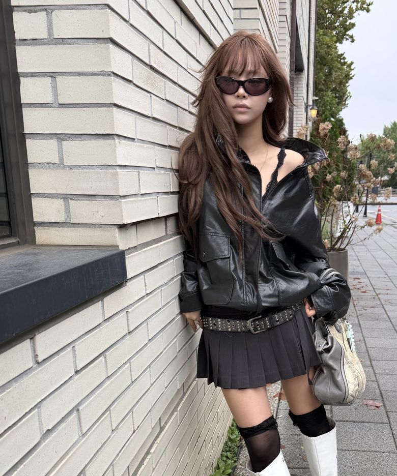 플리츠 미니 스커트_MIWWHG931C