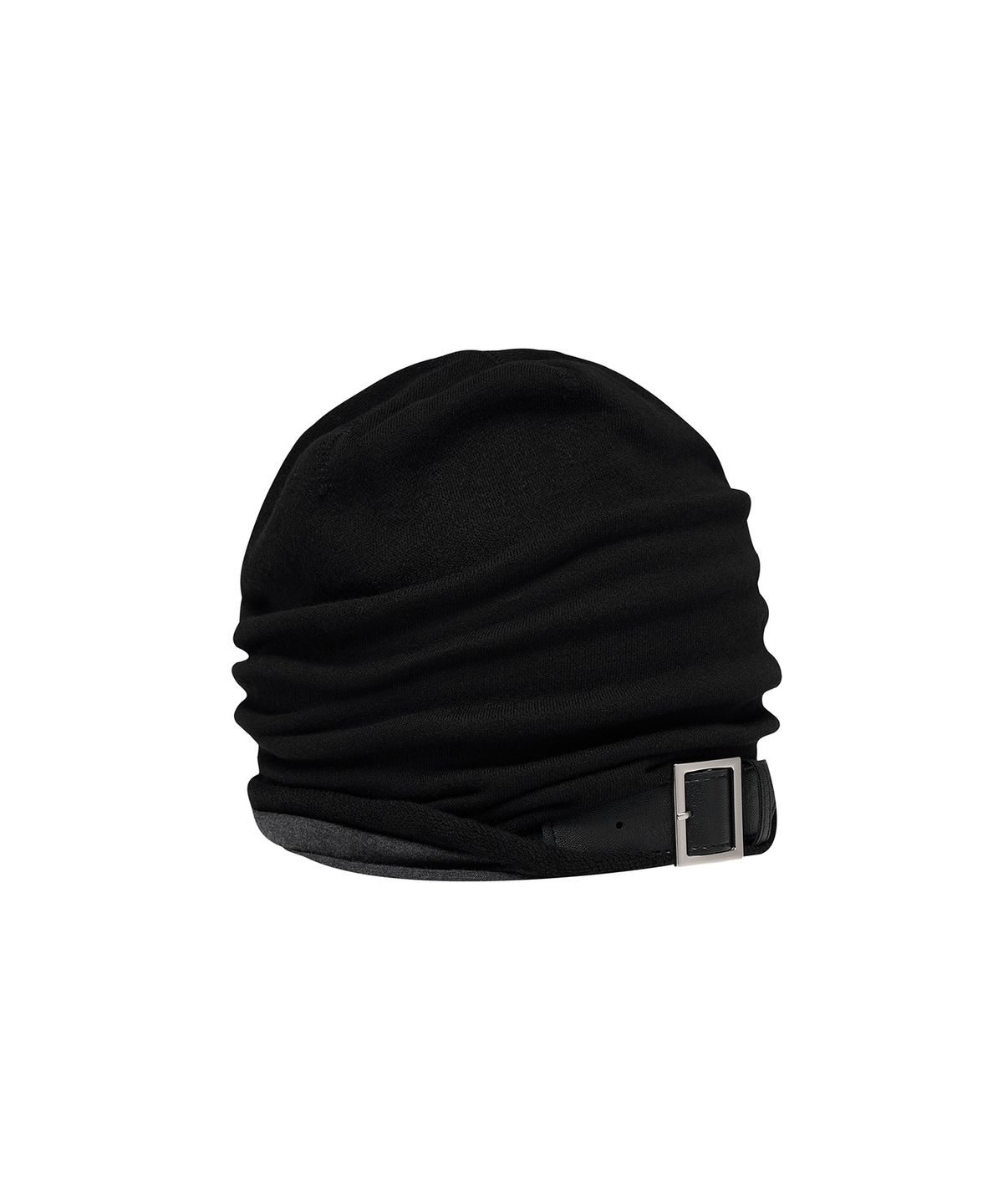 레씨토(LECYTO) Slouchy Belt Beanie_[Black]