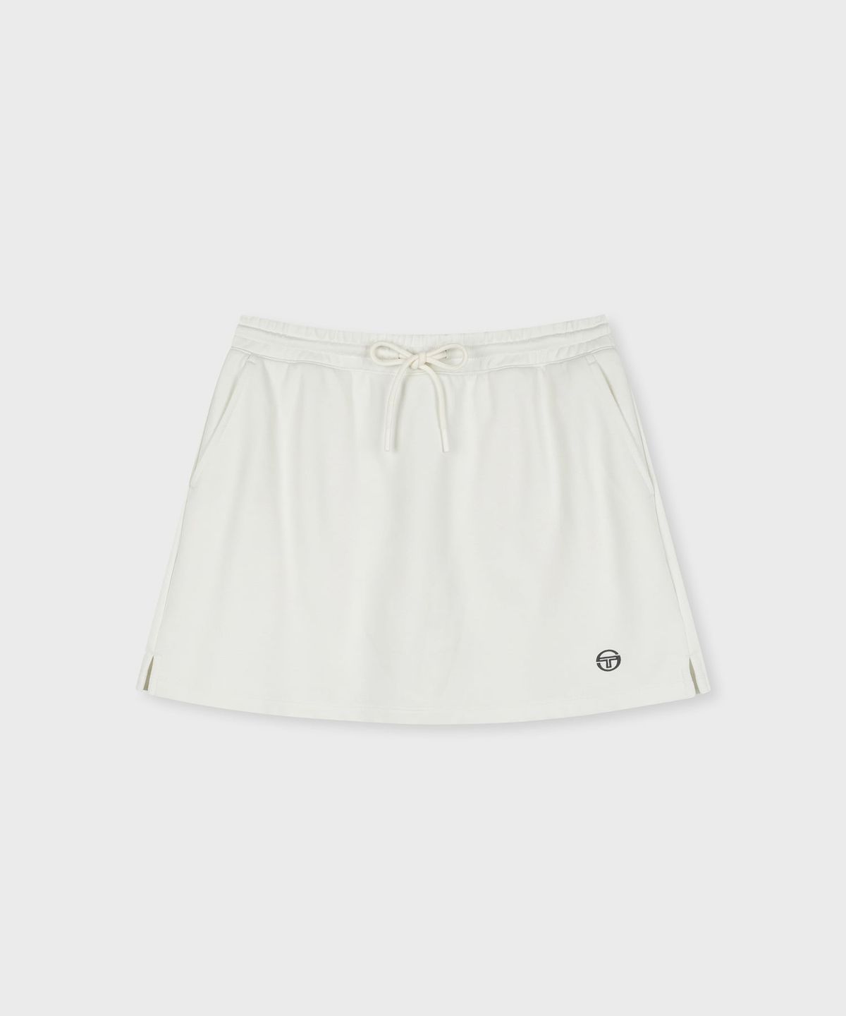 세르지오 타키니(SERGIO TACCHINI) W 버터쭈리 스커트 (Ivory)