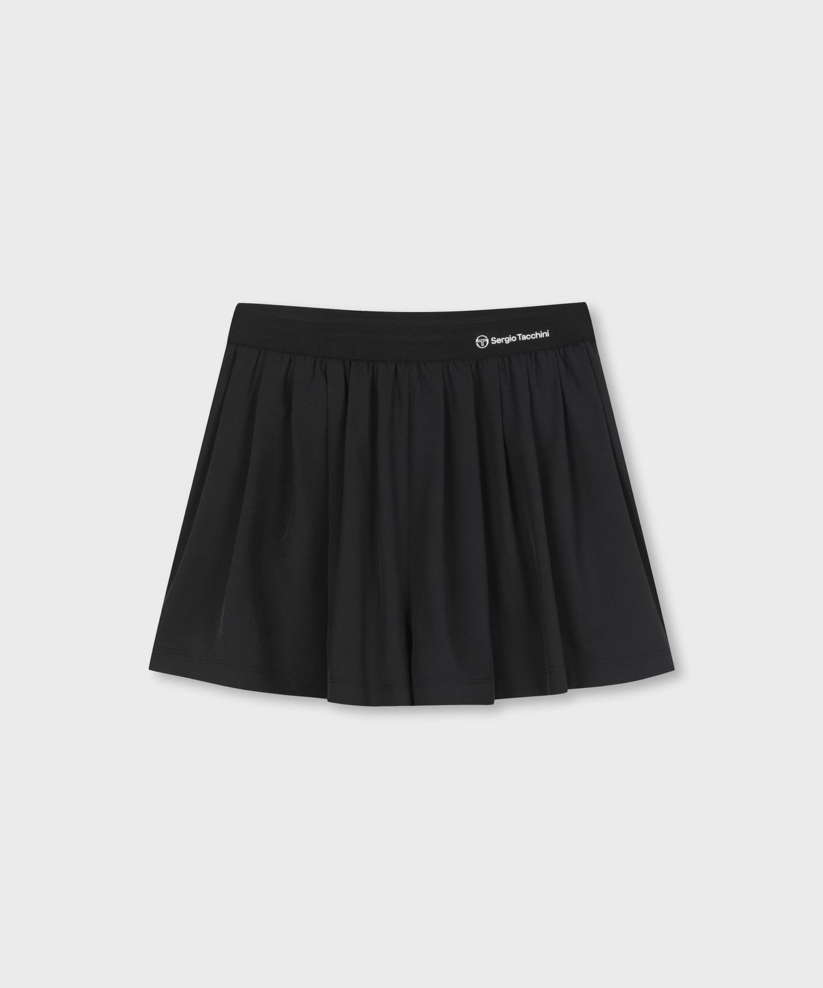 세르지오 타키니(SERGIO TACCHINI) W 플리츠 스커티 쇼츠 (Black)