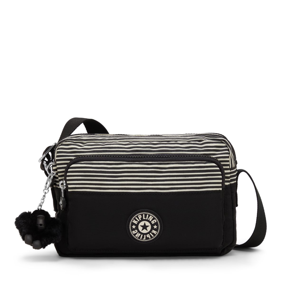 키플링(KIPLING) 아바누 M 집 (ABANU M ZIP) 크로스백 KQCBS45 STBK