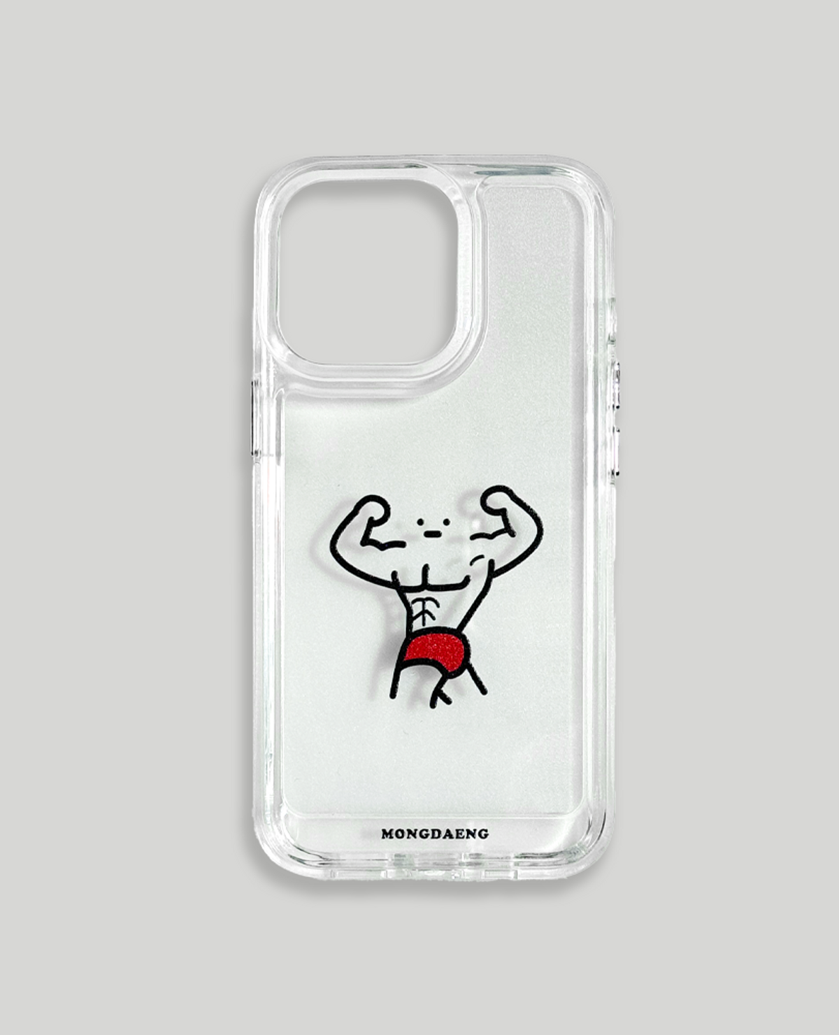 몽댕(MONGDAENG) Muscle power case 근육뿜뿜 아이폰 케이스