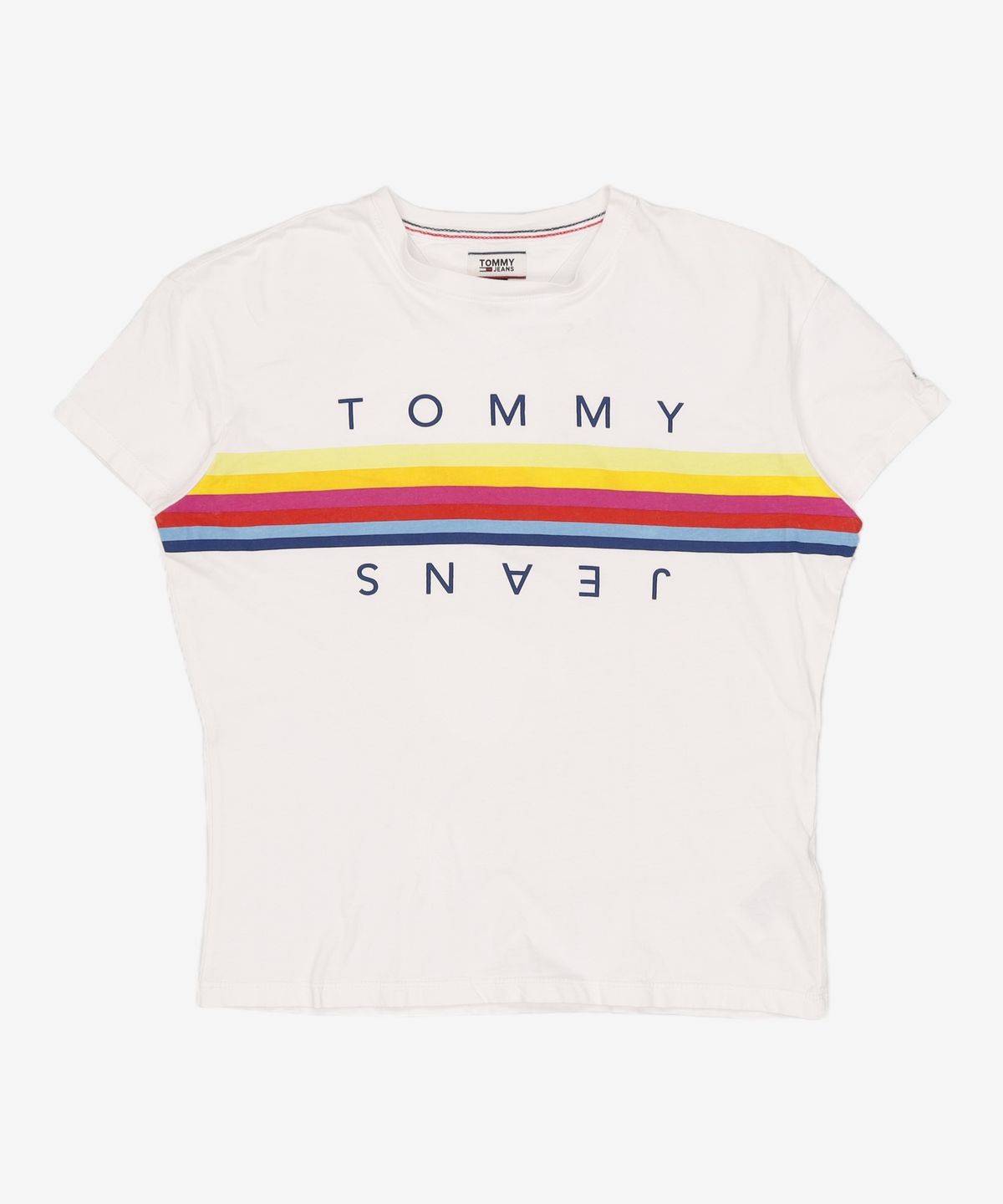 타미진스(TOMMY JEANS) 반소매 티셔츠 XS