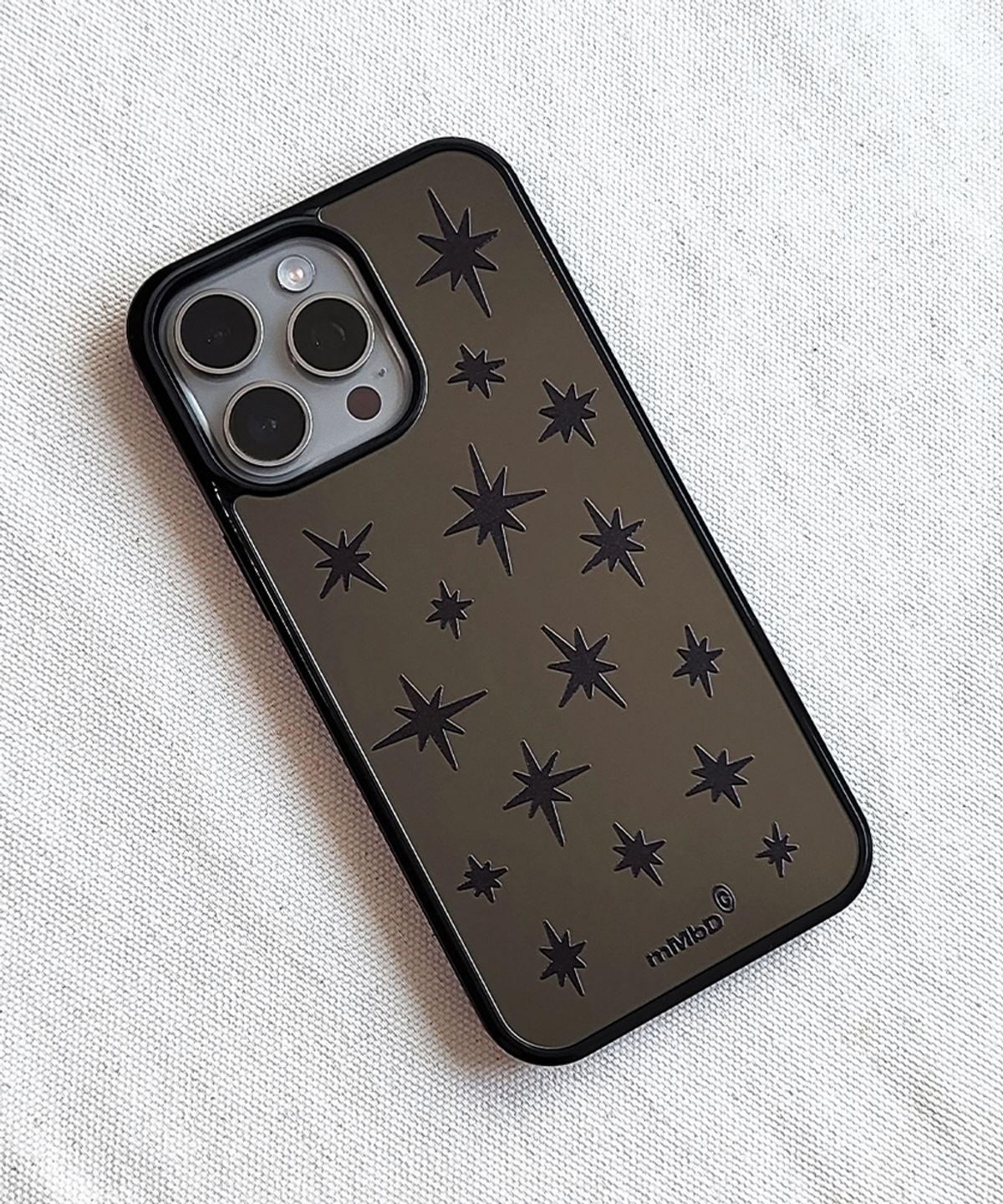 메모리즈바운더리(MEMORIESBOUNDARY) Stellar Scatter Black Mirror Phone Case (BK / MagSafe)