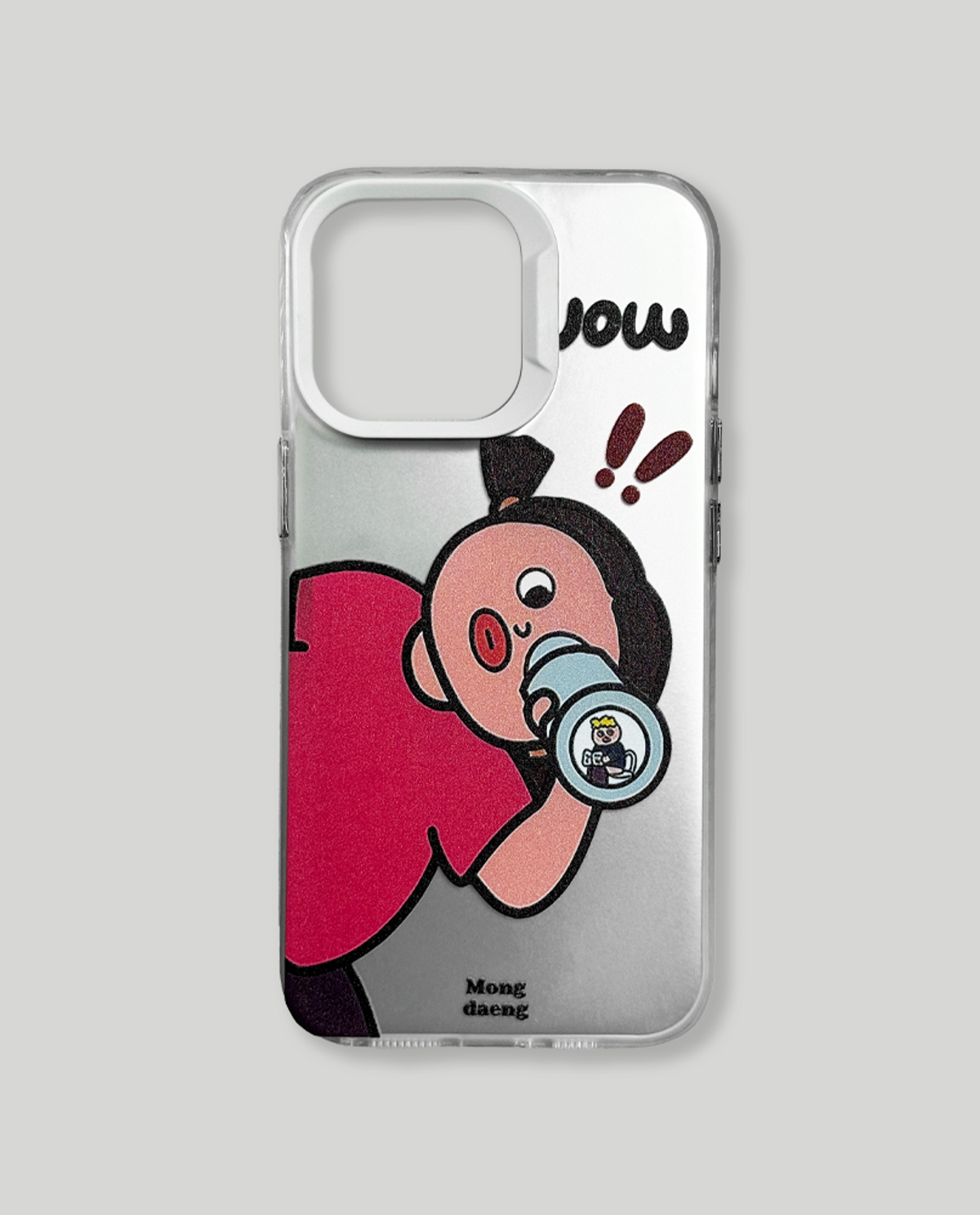 몽댕(MONGDAENG) oops! case 깜짝 아이폰 케이스