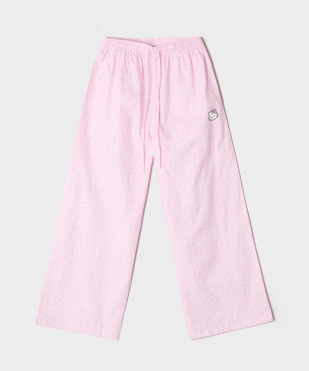 스파오(SPAO) [산리오캐릭터즈] 헬로키티 레오파드 잠옷바지 (RE)(Light Pink)_SPPPG49U18