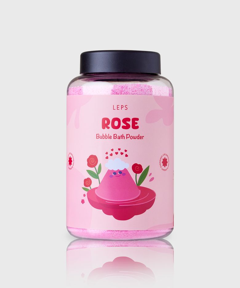 대용량 로즈향 버블파우더 입욕제 러블리 로즈 400g