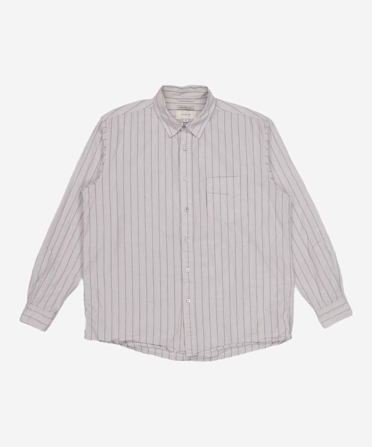 셔터(SHIRTER) KENNETH SHIRT (STRIPE GREY) M
