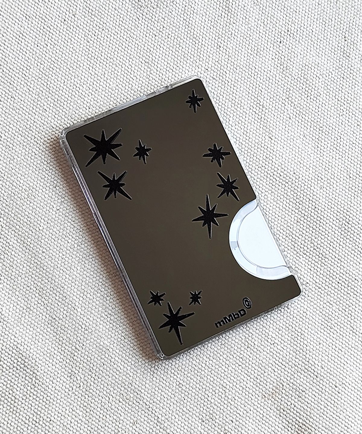 메모리즈바운더리(MEMORIESBOUNDARY) Stellar Scatter MagSafe Card Wallet BK (BlackMirror)