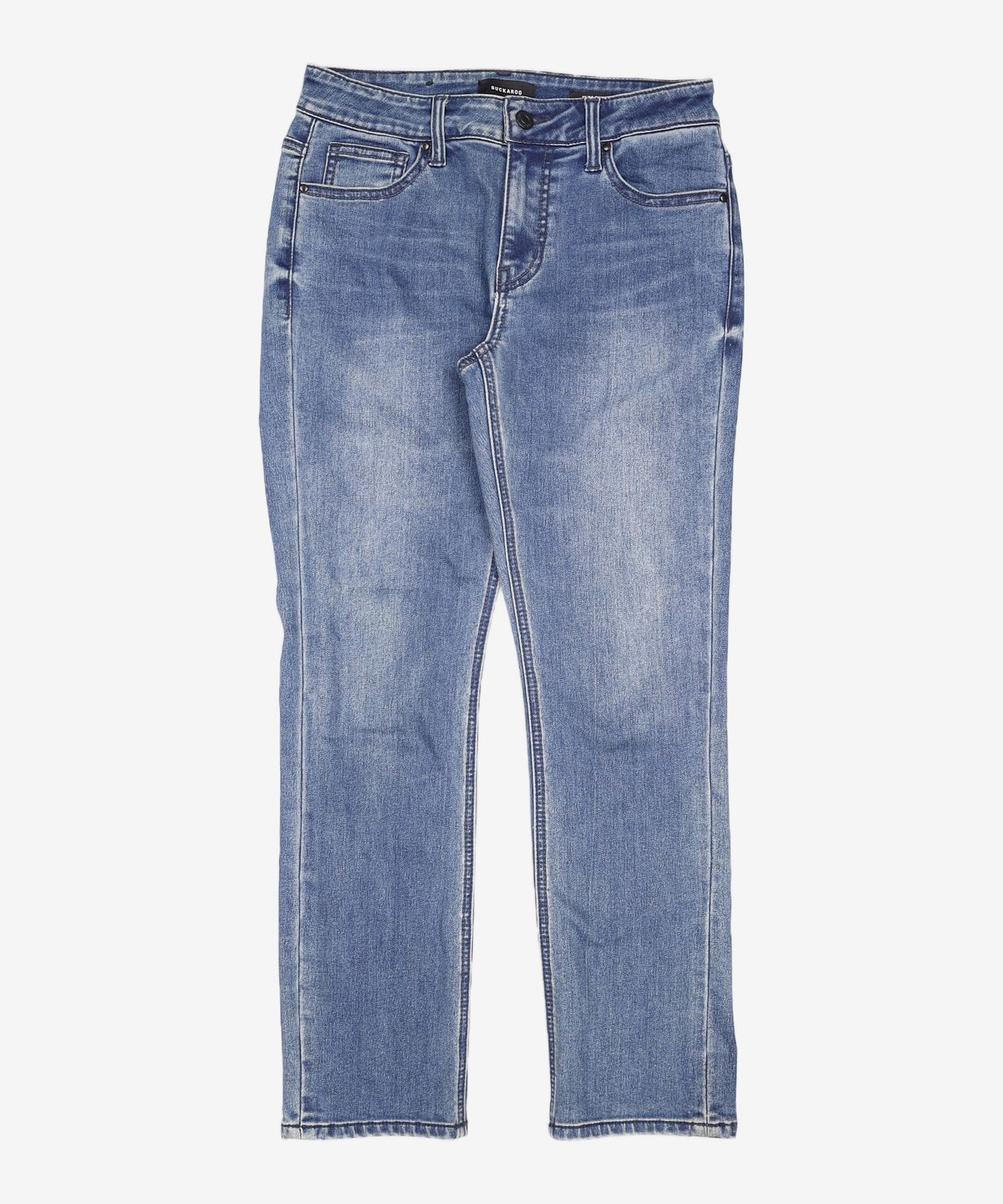 버커루(BUCKAROO) [HEATING JEAN]여성 슬림 스트레이트 M톤 기모 (B204DP646P93) 90