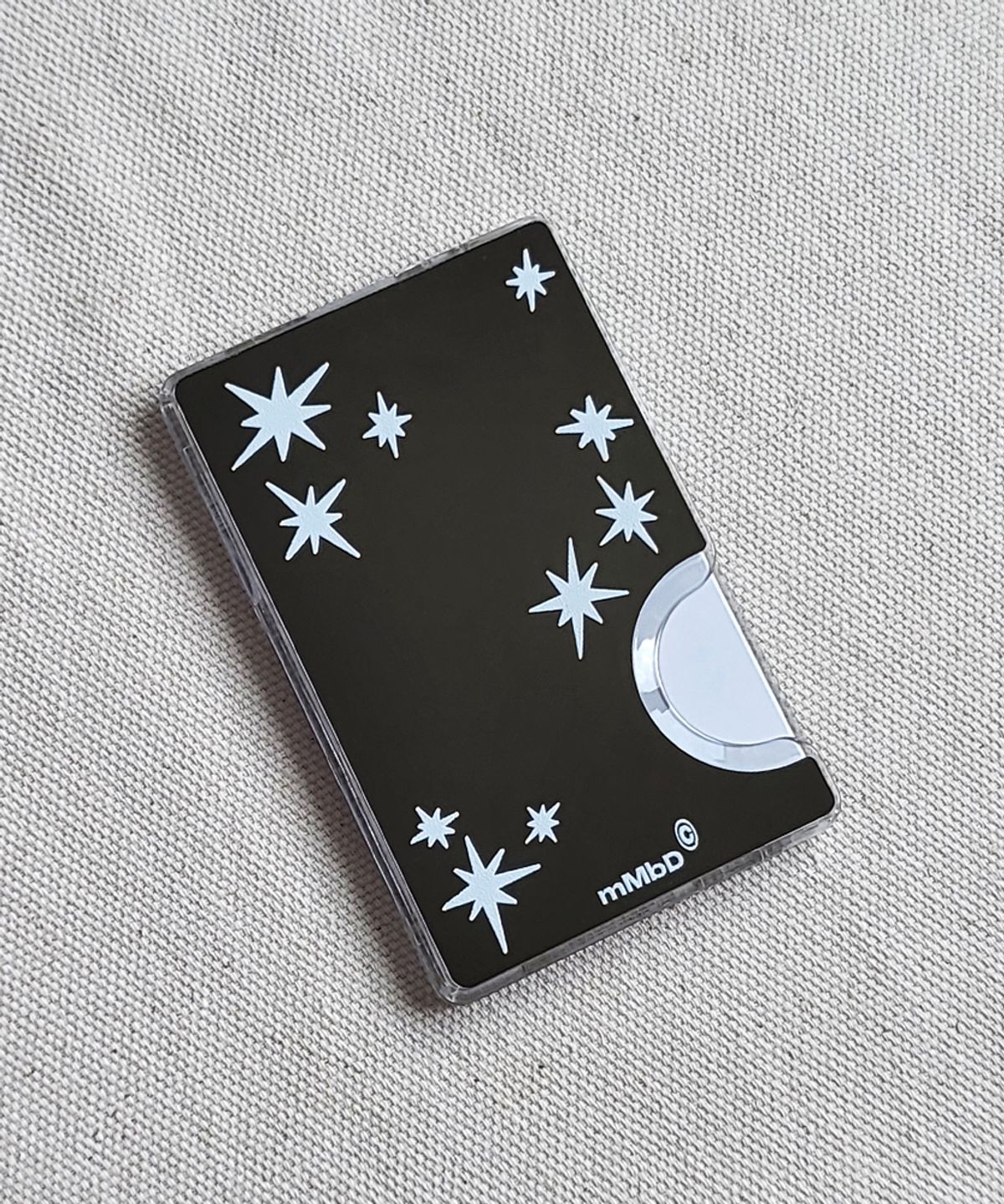 메모리즈바운더리(MEMORIESBOUNDARY) Stellar Scatter MagSafe Card Wallet WH (BlackMirror)