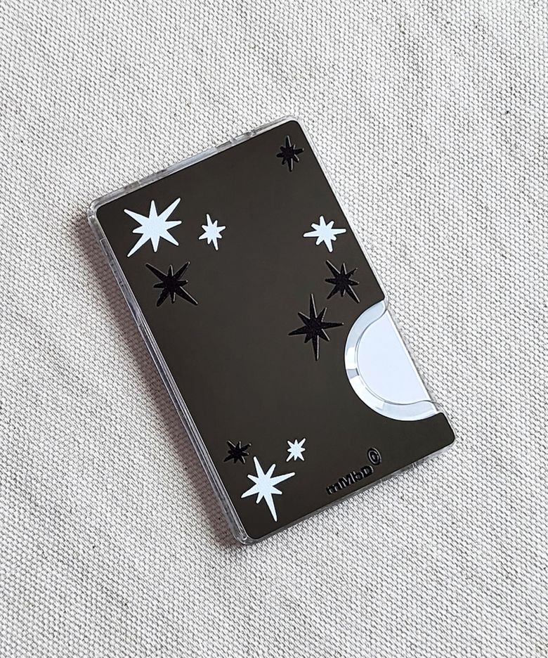 Stellar Scatter MagSafe Card Wallet MIX (BlackMirror)
