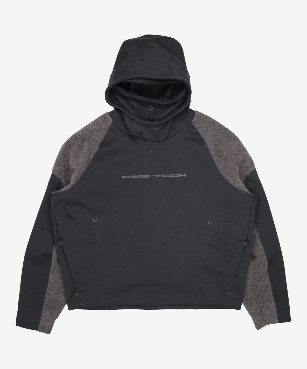 나이키(NIKE) 테크 보레아스 오버사이즈 후디 M - 블랙:앤트러사이트:블랙 / IB3364-010 M