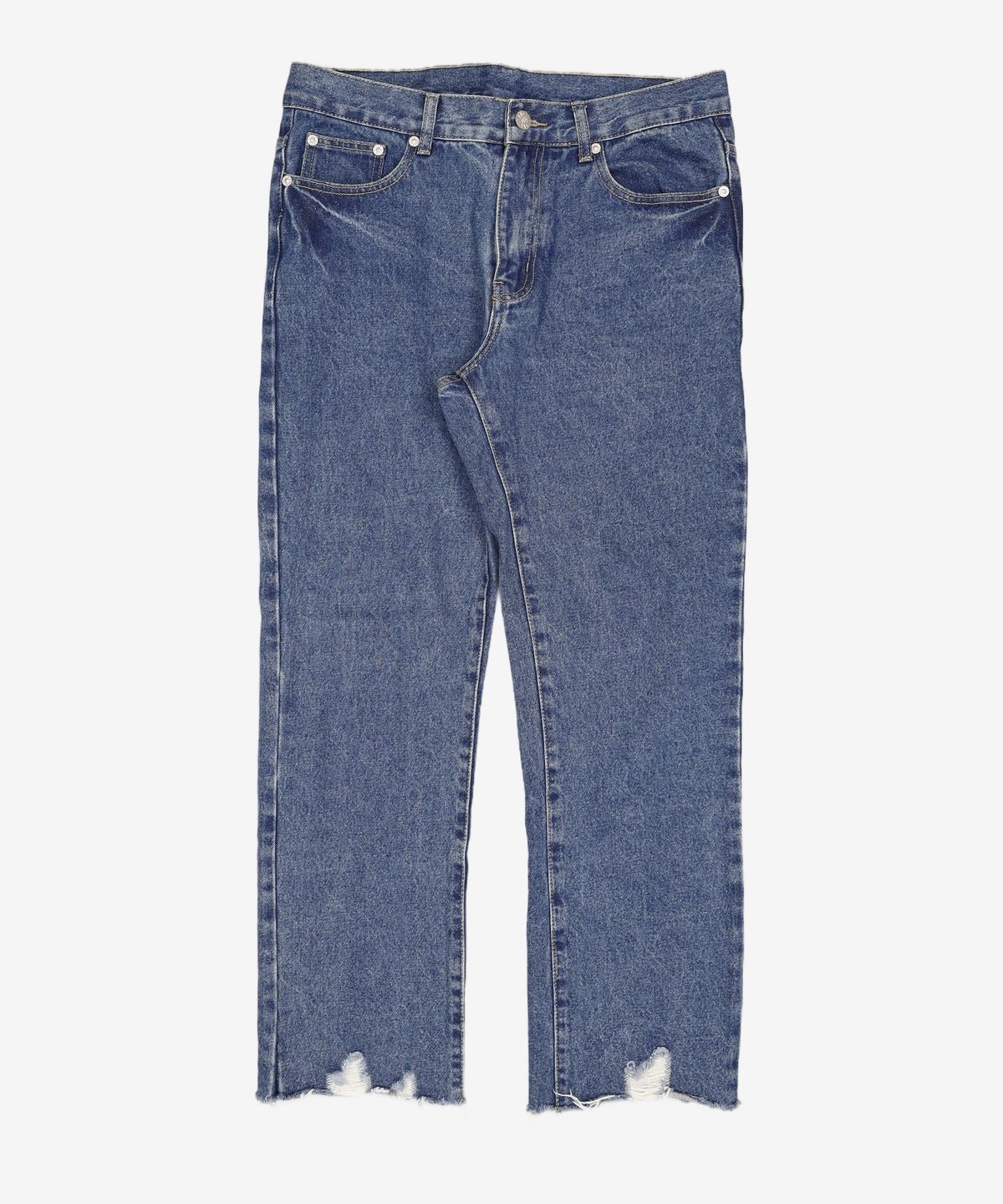 엑스톤즈(XTONZ) XP118 루멘 와이드 데님 팬츠 (DARK BLUE) L