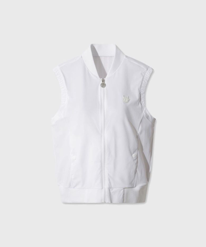 Tricot summer vest WWVAM26400WHX