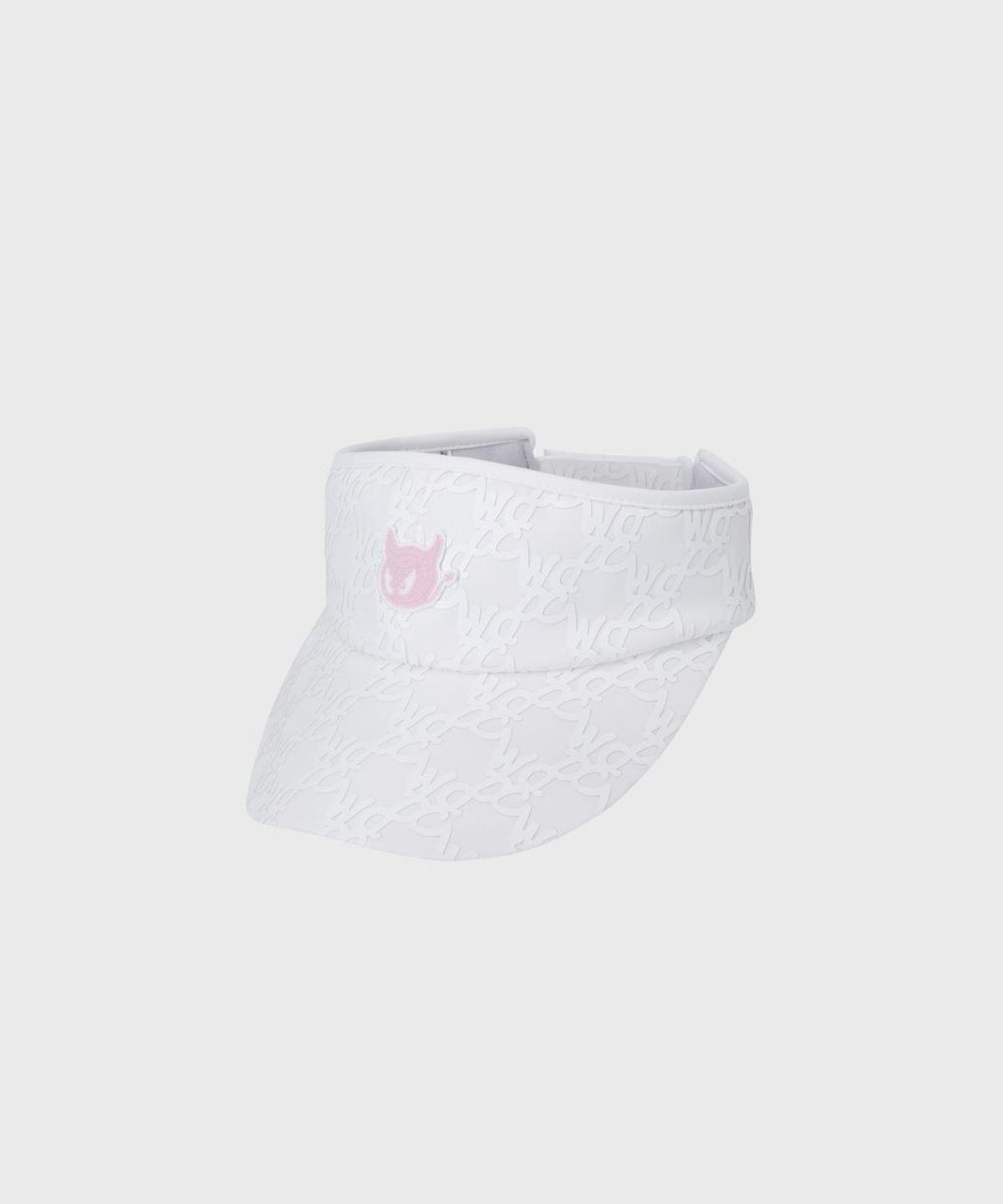 왁(WAAC) Women Logo Pattern Visor WGRCX26315WHX