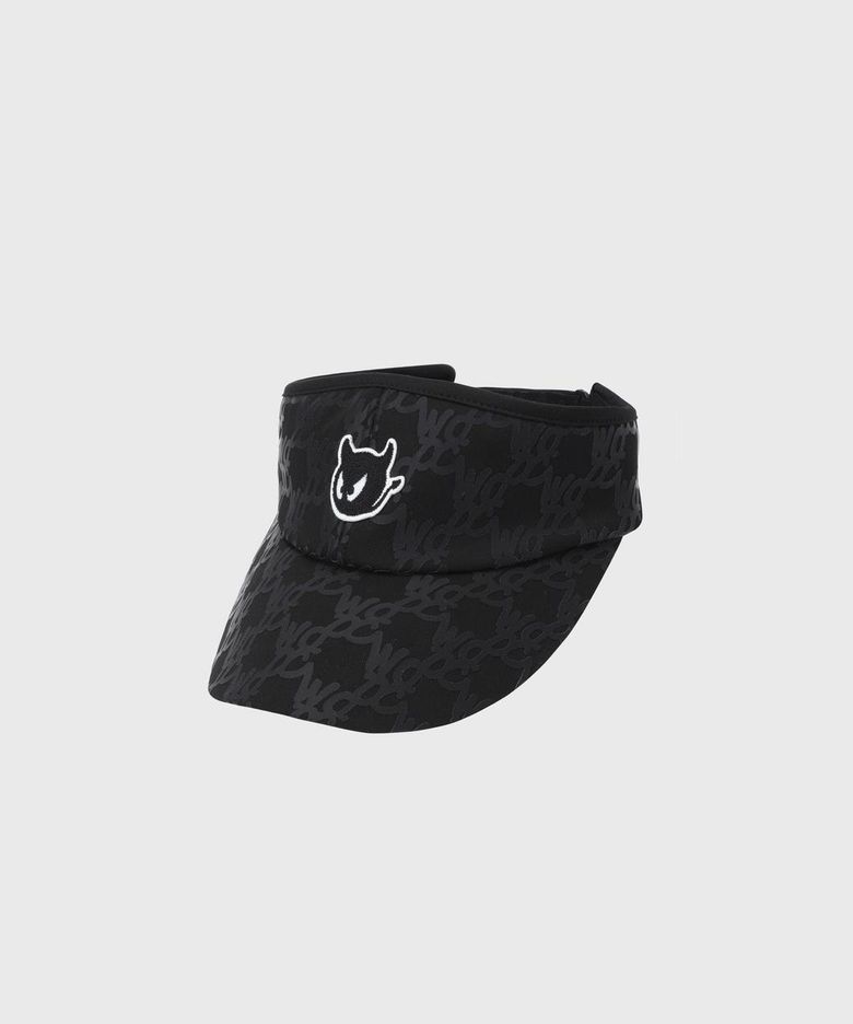 Women Logo Pattern Visor WGRCX26315BKX