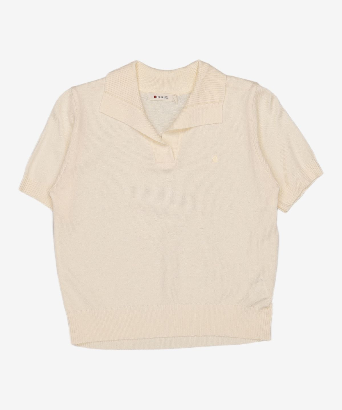 꼬모니노즈(COMONINOZ) 우먼스 세일러 니트 W SAILOR KNIT TOP FREE