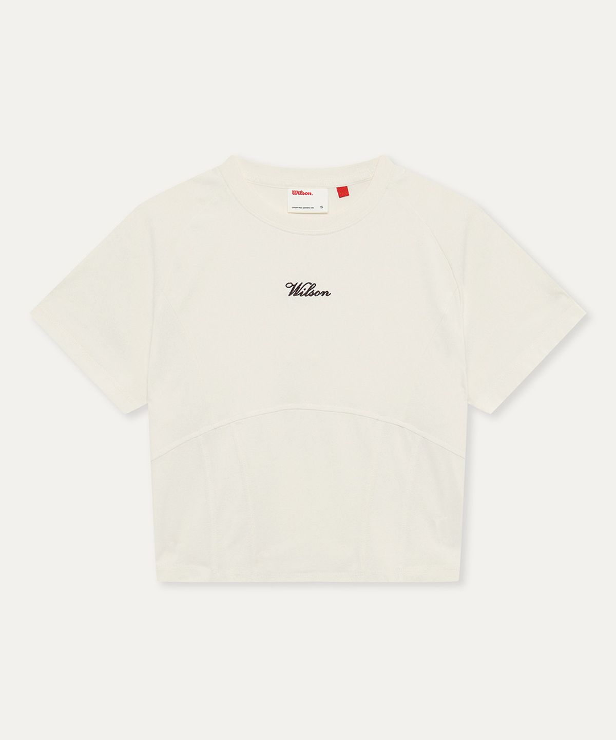윌슨(WILSON) 퓨어드라이 디럭스 크롭 티셔츠 W (2color)