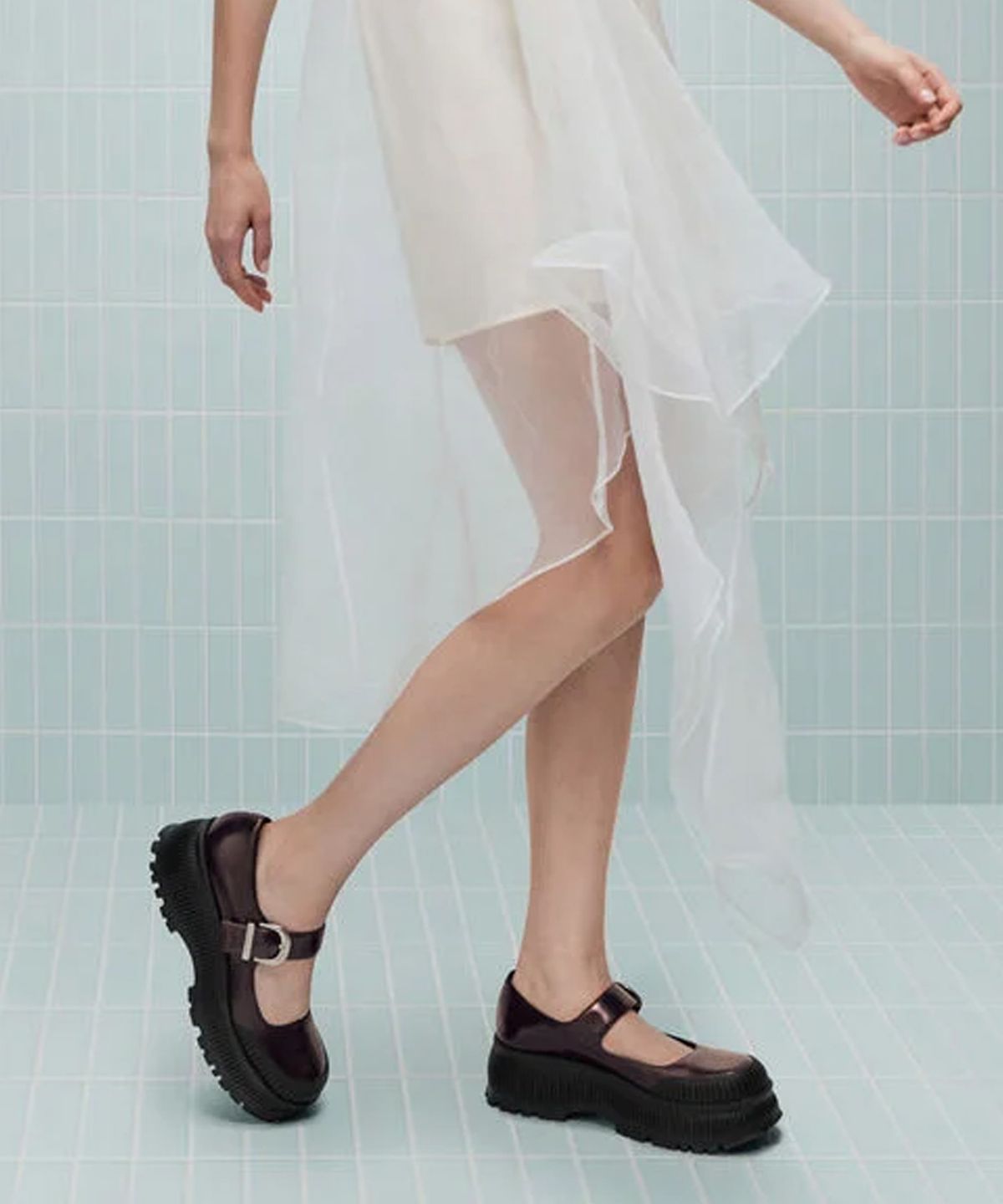 찰스앤키스(CHARLES & KEITH) 다라 리지드-솔 플랫폼 메리제인 3colors CK1-70920199