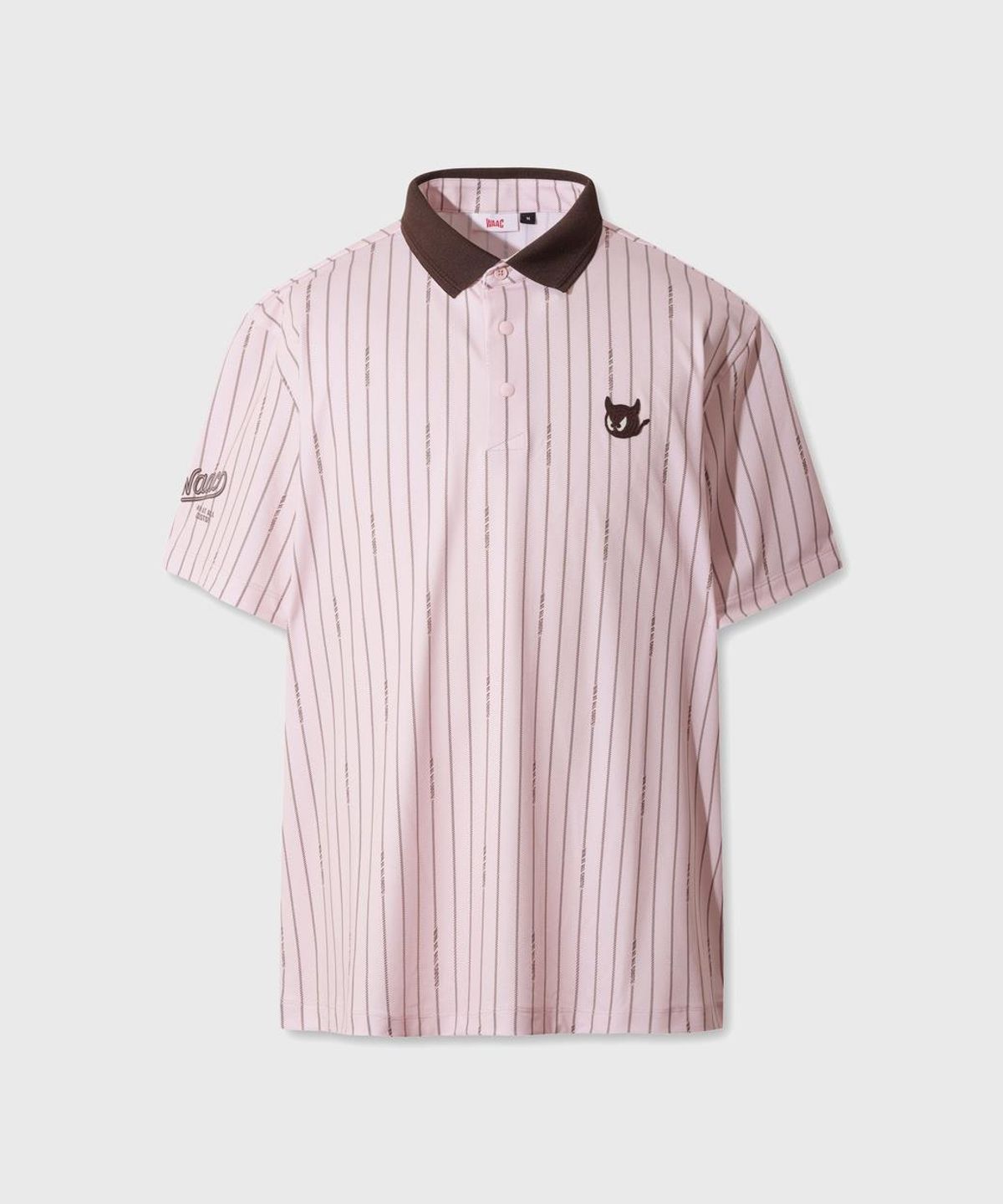 왁(WAAC) WAACKY Stripe Print Polo WMTCM26501PIL