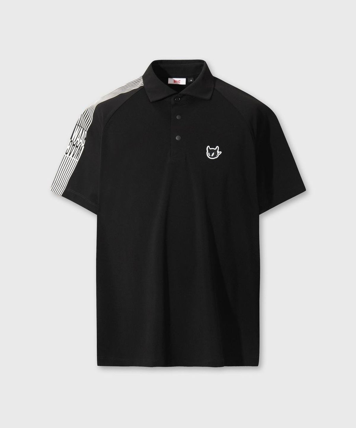 왁(WAAC) Men WAACKY Dry Touch SS Polo WMTCM26400BKX