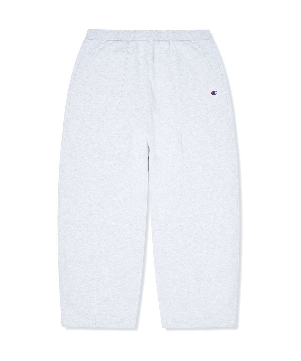 챔피온(CHAMPION) 벌룬핏 조그택 기모 스웨트 팬츠 Light Grey