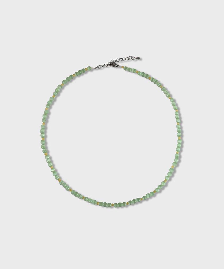 TETHYS MIST BEADS NECKLACE_MELON