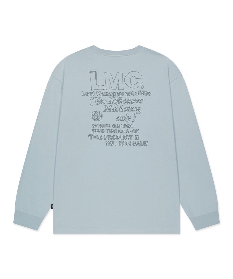 FN DOODLE LONG SLV TEE light mint