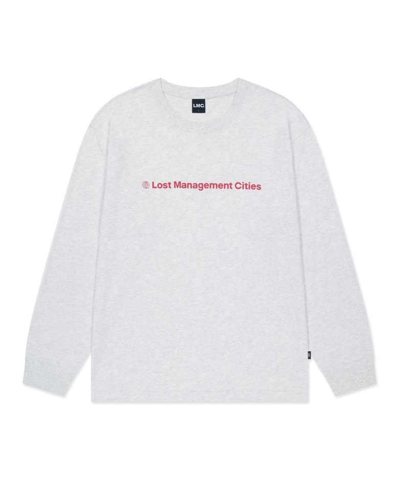 FN OG LONG SLV TEE light heather gray