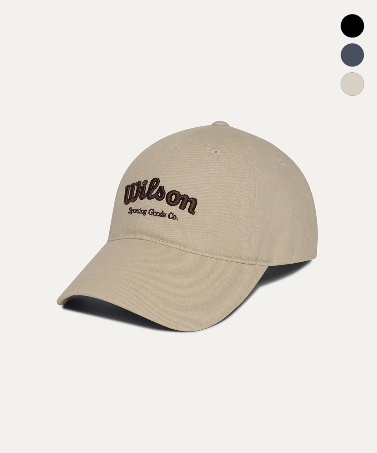 윌슨(WILSON) 베이스라인 코튼 볼캡 (3color)