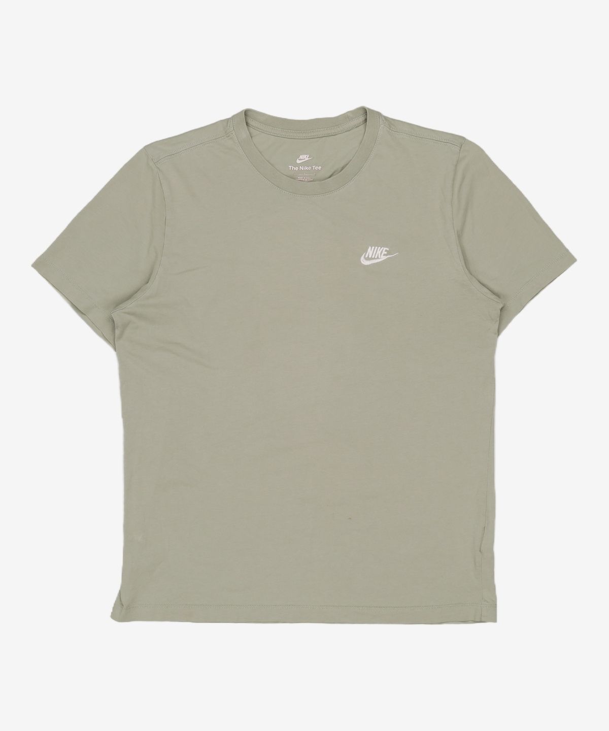 나이키(NIKE) 스포츠웨어 클럽 티셔츠 M - 제이드 호라이즌 / AR4999-371 L