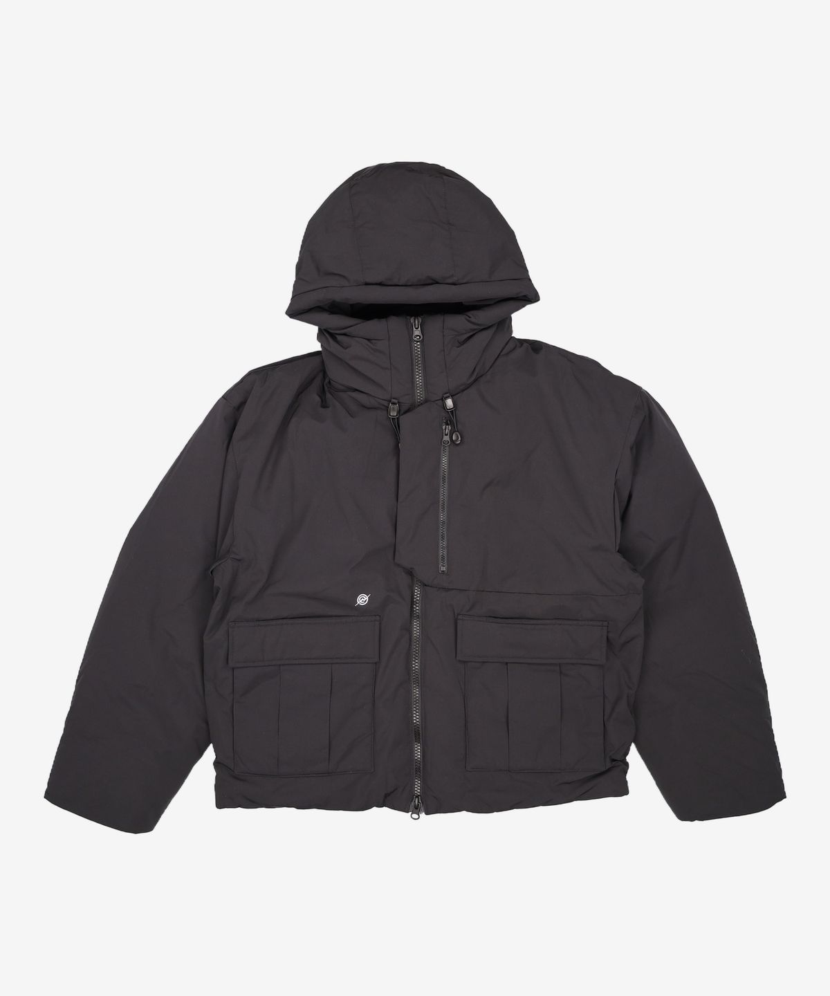 칼라파타르(KALAPATTHAR) Poly Cotton RIB Insulation Short-Jacket - BLACK M