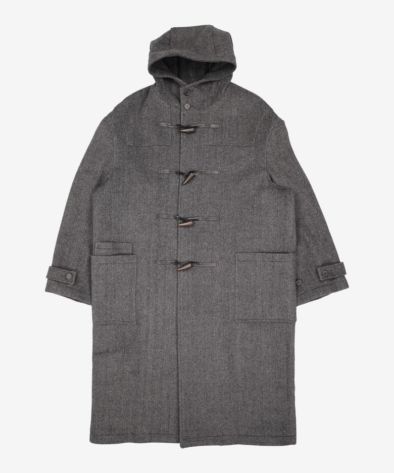 Duffle Coat - Charcoal Grey M